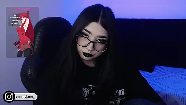 VamppyJane online show from 11.11.25