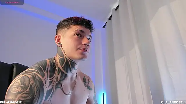 AlanRose01 online show from 11.07.25