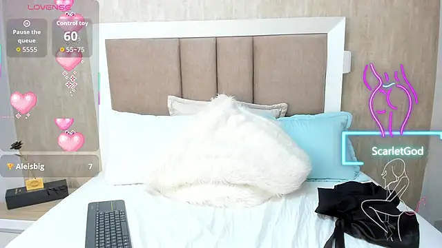 Scarletgod online show from 11.13.25