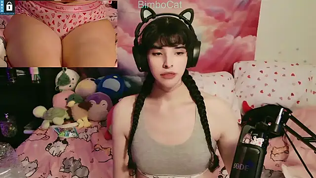 Snapshot of BimboCat chatting on 11.01.25 BimboCat online show from 11.01.25