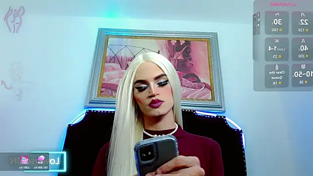 Snapshot of Aidana_kalaff_ts chatting on 11.11.25 Aidana kalaff ts online show from 11.11.25