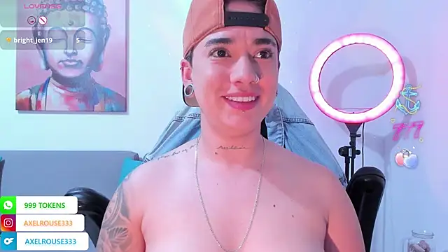 AxelRouse3 online show from 04.21.26