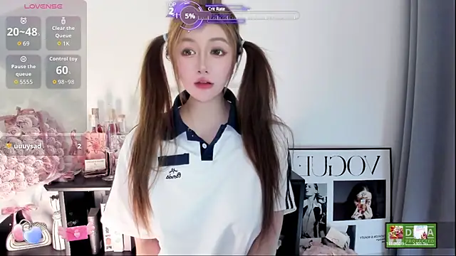Snapshot of Cute_Mango chatting on 04.26.26 Cute Mango online show from 04.26.26
