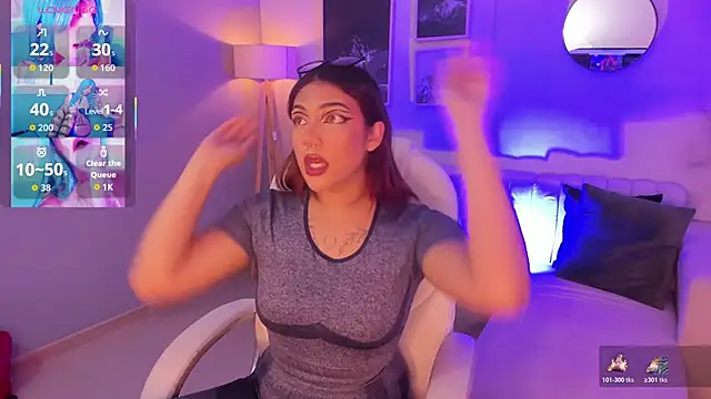 Snapshot of Raven_Curly chatting on 12.14.25 Raven Curly online show from 12.14.25