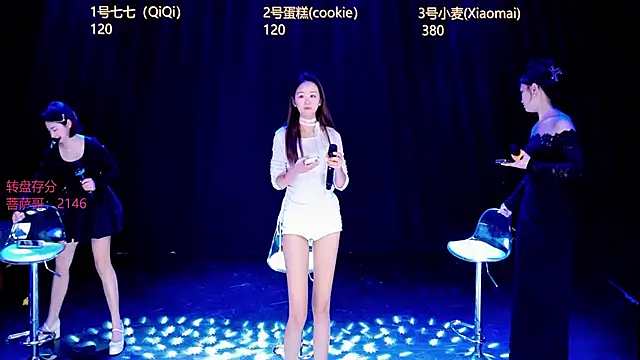 Snapshot of XKCH-001 chatting on 12.02.25 XKCH-001 online show from 12.02.25