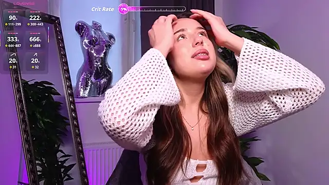 Snapshot of AnikaHarrys- chatting on 12.03.25 AnikaHarrys- online show from 12.03.25