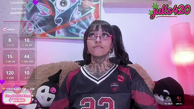 Julls420  online show from 07.07.26