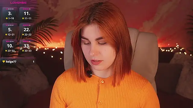 GingerPinky online show from 04.12.26