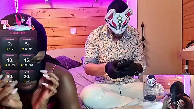 HairyEbonyCoupleliveporn online show from 02.25.26