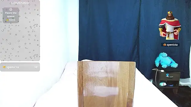 Snapshot of Madelheine chatting on 02.13.26 Madelheine online show from 02.13.26