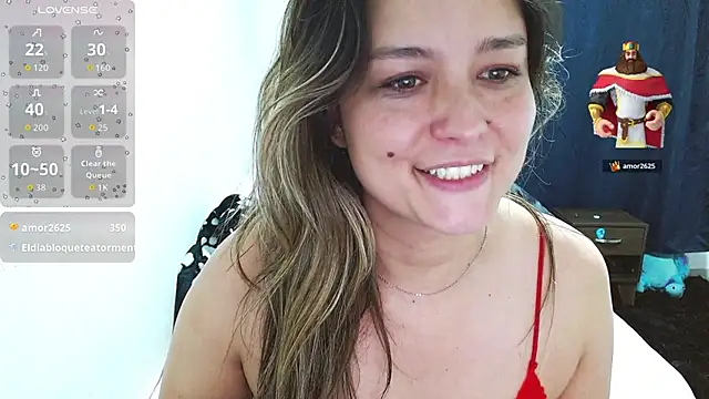 Snapshot of Madelheine chatting on 02.19.26 Madelheine online show from 02.19.26