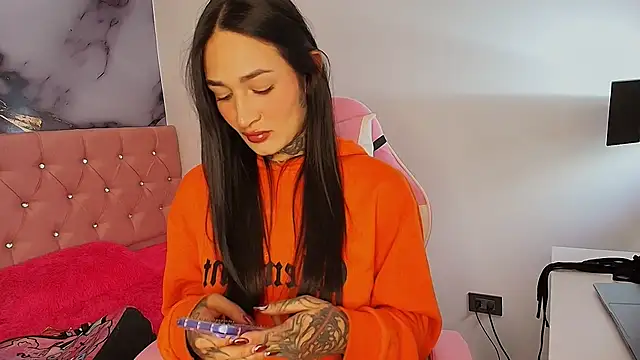 Snapshot of Evangeline_heell chatting on 01.09.26 Evangeline heell online show from 01.09.26