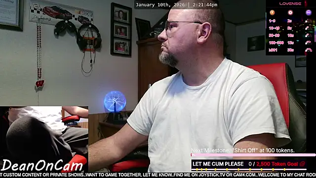 DeanonCam online show from 01.10.26