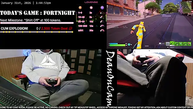 DeanonCam online show from 01.31.26