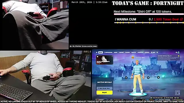 DeanonCam online show from 03.28.26