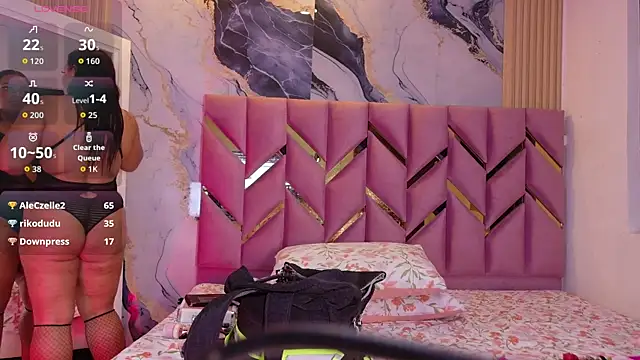 Snapshot of Rizantella chatting on 03.04.26 Rizantella online show from 03.04.26