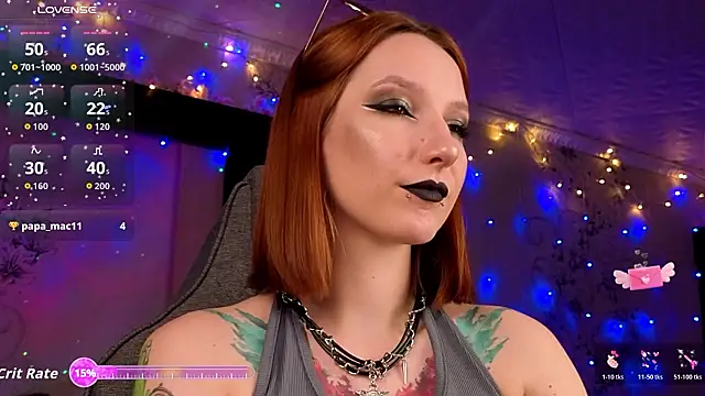 Snapshot of Vamp_Mila chatting on 03.03.26 Vamp Mila online show from 03.03.26