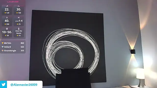 AlannaViera online show from 02.14.26