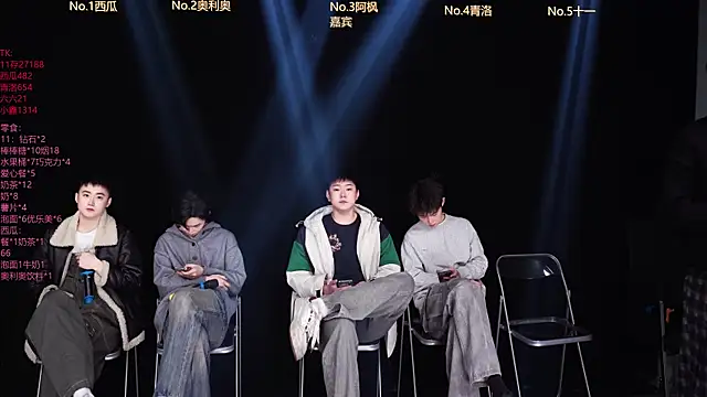 Snapshot of Dzboy-003 chatting on 02.13.26 Dzboy-003 online show from 02.13.26