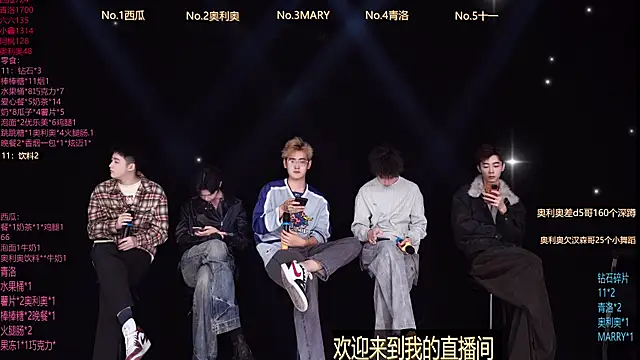 Snapshot of Dzboy-003 chatting on 02.24.26 Dzboy-003 online show from 02.24.26