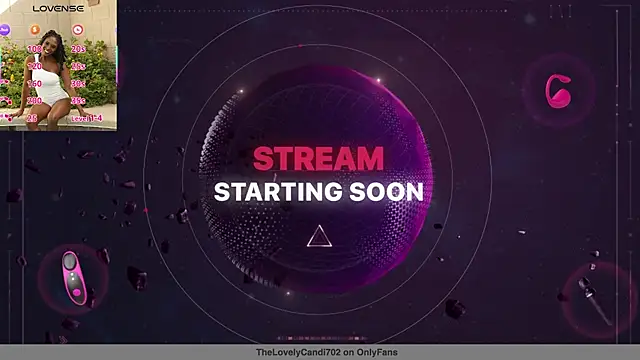 Snapshot of TheLovelyCandi chatting on 03.27.26 TheLovelyCandi online show from 03.27.26