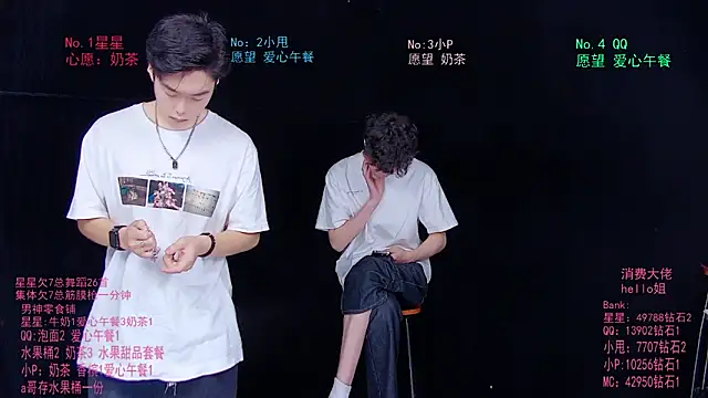 Snapshot of KOboys-818 chatting on 06.15.26 KOboys-818 online show from 06.15.26