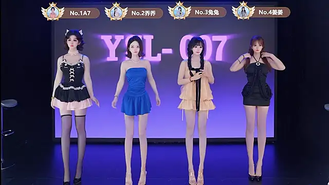 Snapshot of YSL-007 chatting on 07.03.26 YSL-007 online show from 07.03.26