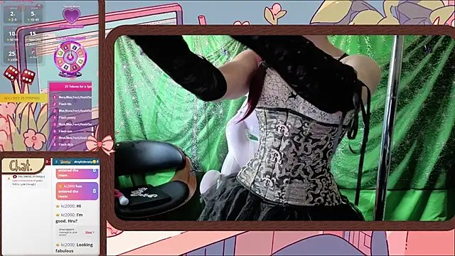 Snapshot of DirtyLilRatty chatting on 05.26.26 DirtyLilRatty online show from 05.26.26