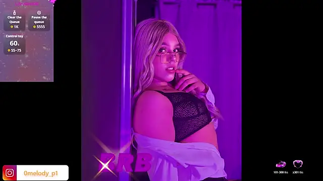 Melody p online show from 08.04.26