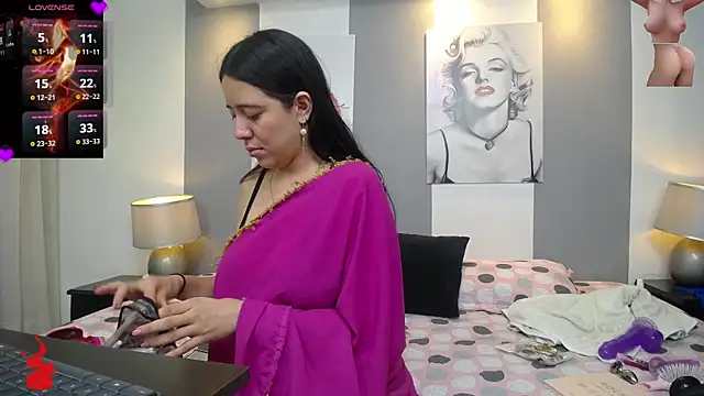 Snapshot of _tamara_priya_ chatting on 07.07.26 tamara priya online show from 07.07.26