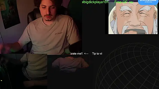 Snapshot of BigDickPlaya101 chatting on 06.14.26 BigDickPlaya101 online show from 06.14.26