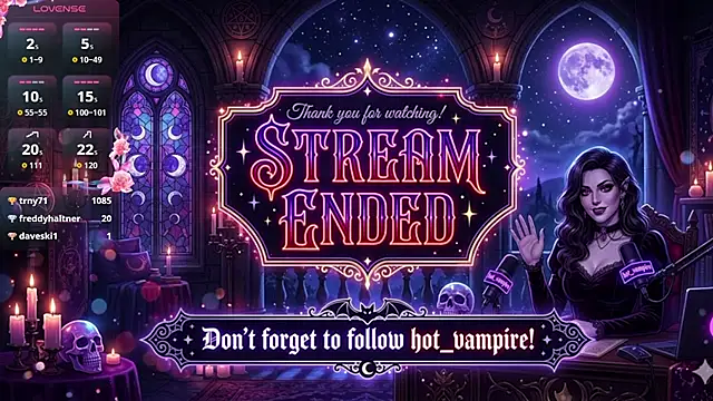 hot vampire online show from 06.03.26