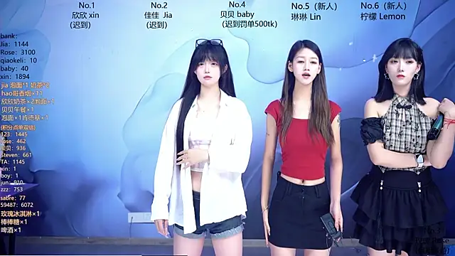 Snapshot of CM_001 chatting on 07.11.26 CM 001 online show from 07.11.26