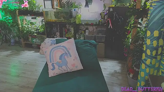 Snapshot of Dead_Butterfly chatting on 03.13.25 Dead Butterfly online show from 03.13.25