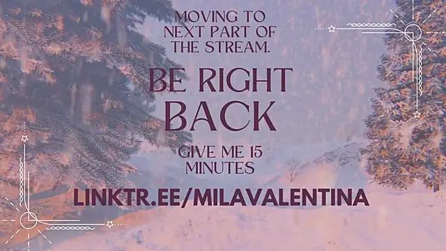MilaValentina online show from 02.01.25