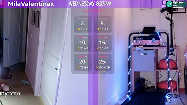 MilaValentina online show from 02.27.25