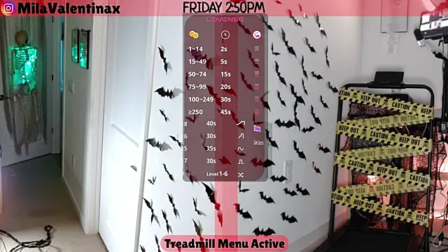 MilaValentina online show from 10.10.25