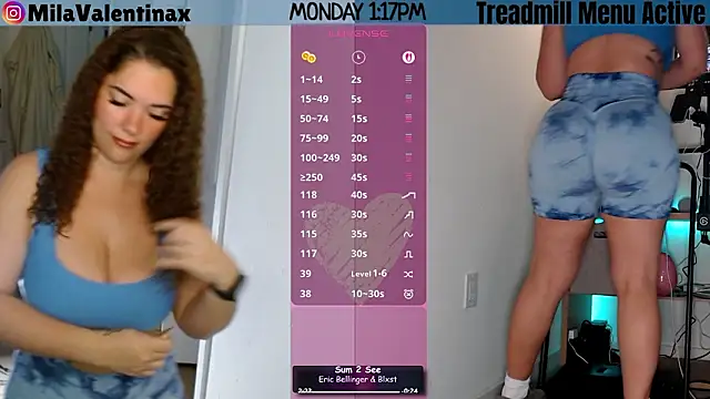 MilaValentina online show from 03.23.26