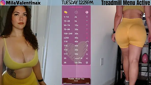 MilaValentina online show from 03.31.26