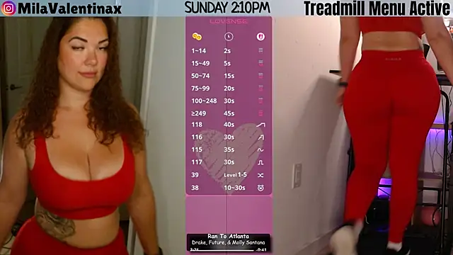 Snapshot of MilaValentina chatting on 06.14.26 MilaValentina online show from 06.14.26