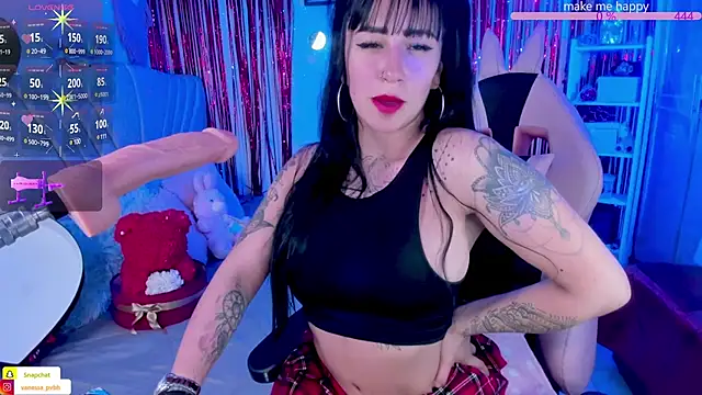 Tattooed spittingdoll online show from 01.03.25