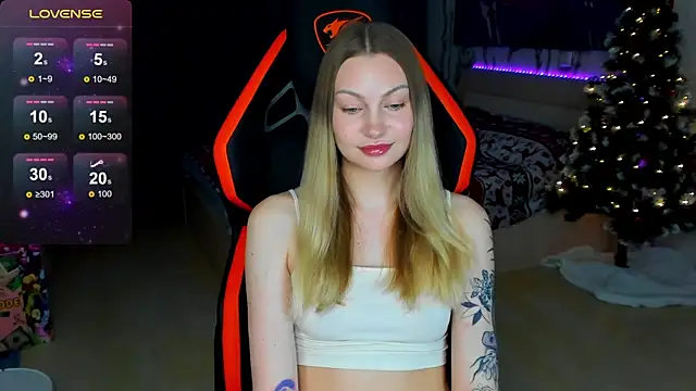 Snapshot of BiMolly chatting on 01.07.26 BiMolly online show from 01.07.26