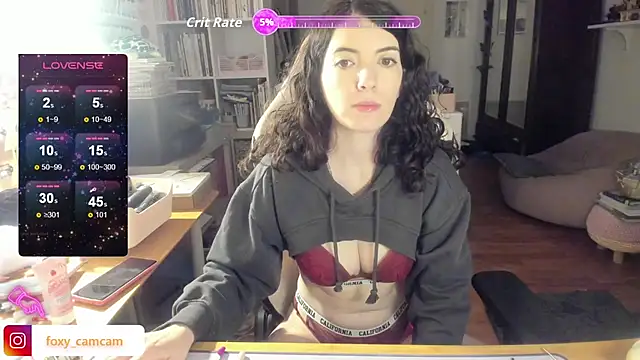 Snapshot of Foxy_c chatting on 03.24.26 Foxy c online show from 03.24.26