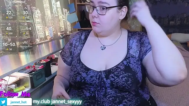 Snapshot of JannetPie chatting on 05.03.26 JannetPie online show from 05.03.26