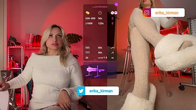Erika Kirman online show from 02.12.25