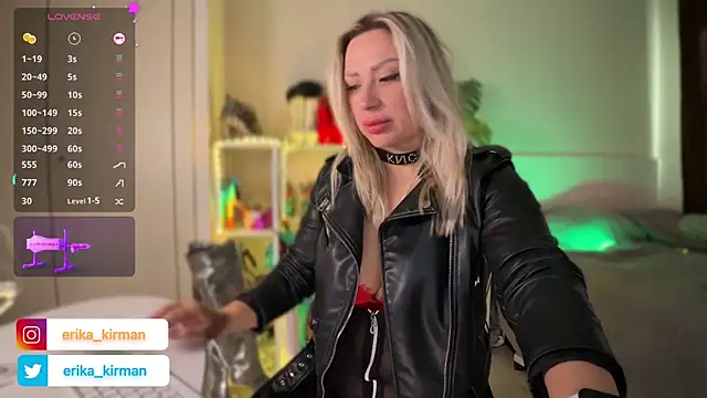 Erika Kirman online show from 03.22.25