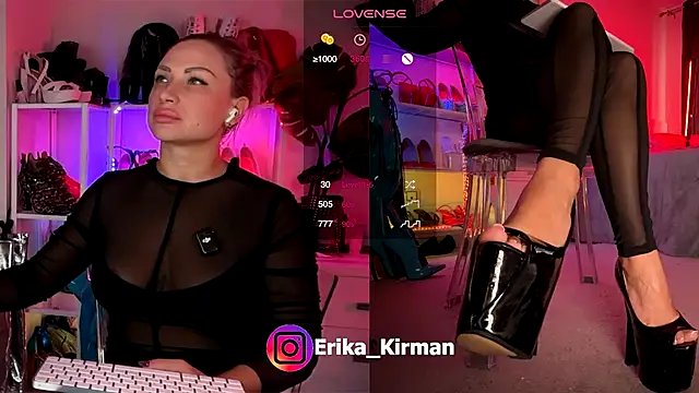 Erika Kirman online show from 10.26.25