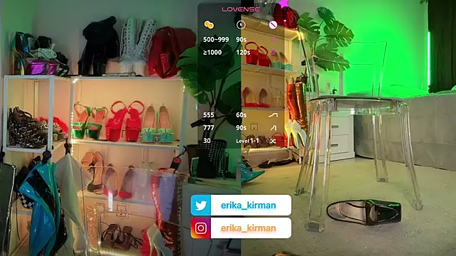 Erika Kirman online show from 12.01.25