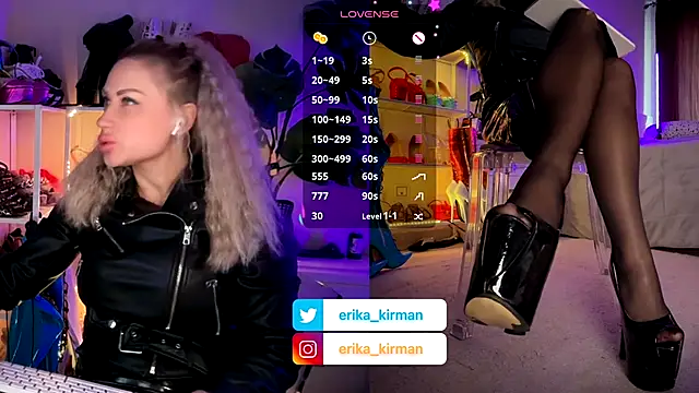 Erika Kirman online show from 12.02.25