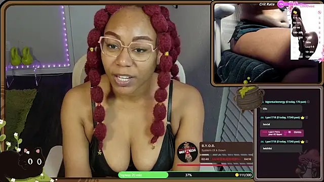 Snapshot of Cheybaaee chatting on 06.18.26 Cheybaaee online show from 06.18.26